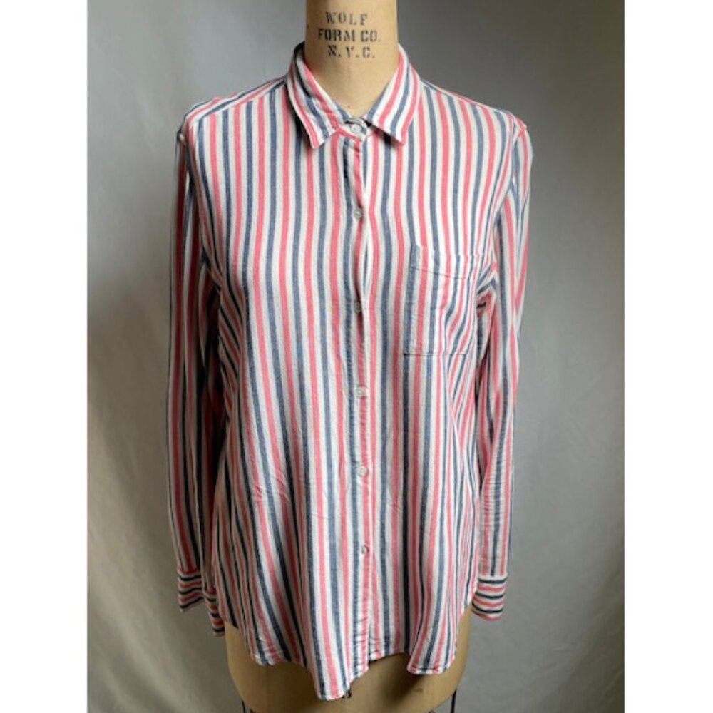 Steven Alan x Clare V. striped blouse